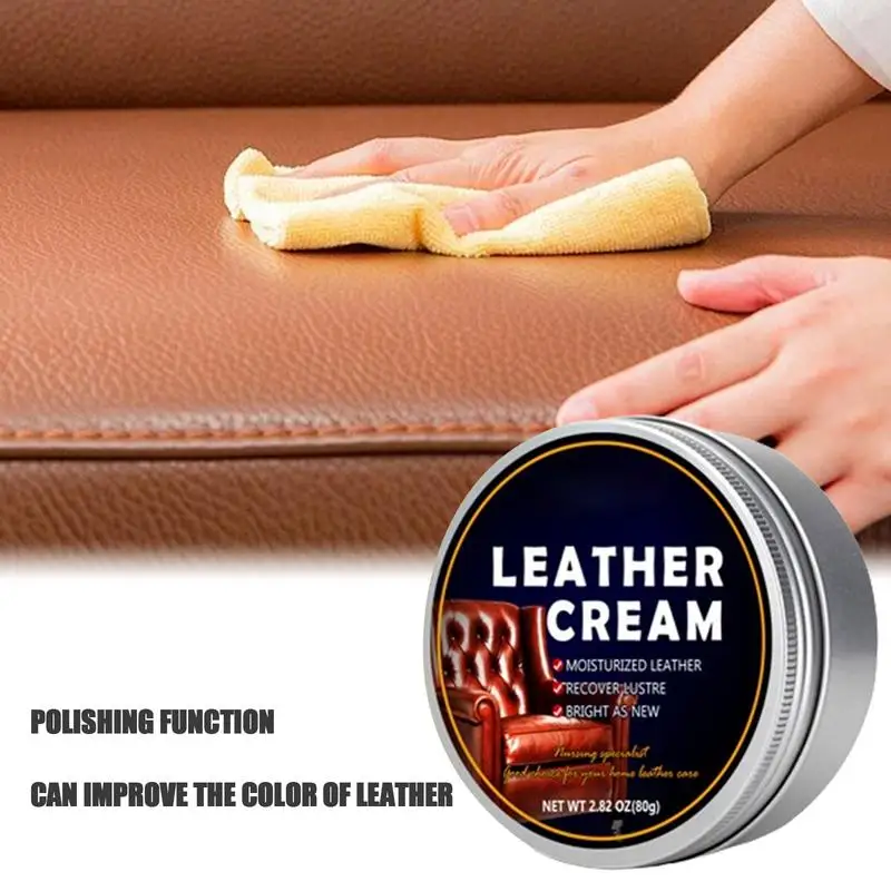 Leather Cream Leather Shoe Repair Cream Lotion Furniture Wax Couch and Furniture Restorer for Horse Saddle Boots