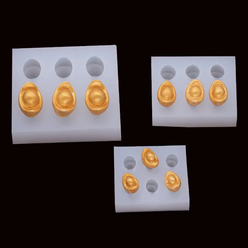 

Small And Medium-sized Ingot 6 Even Silicone Mold Mousse Fondant Cake Dessert Pastry Decoration Kitchen Baking Accessories Tools