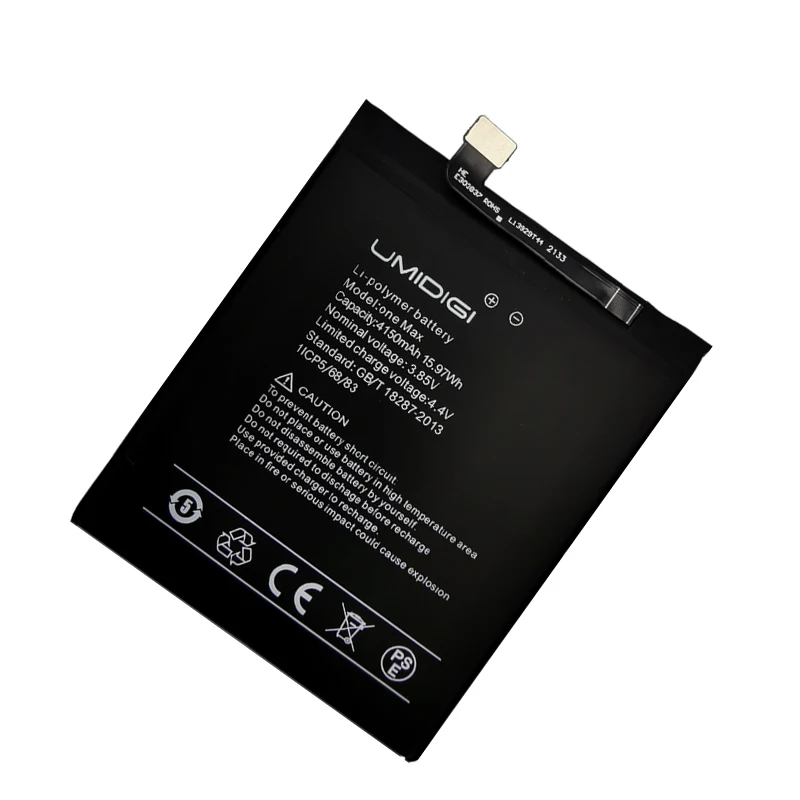 2022 years New 100% Original 4150mAh UMI Battery For Umidigi One Max High Quality Batteries + Tools In Stock