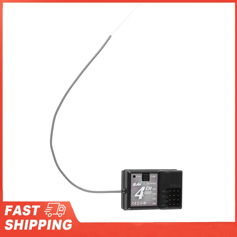Récepteur 4CH 2.4GHz pour Voiture Bateau RC GA-4H-TX