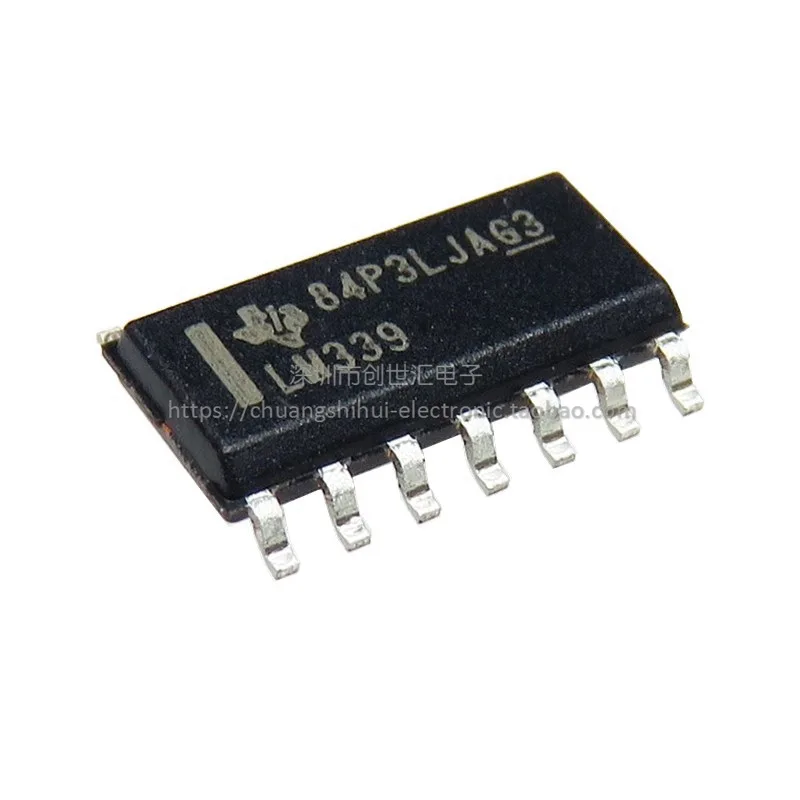 New original LM339DR SMD SOP14 four voltage comparator IC chip LM339