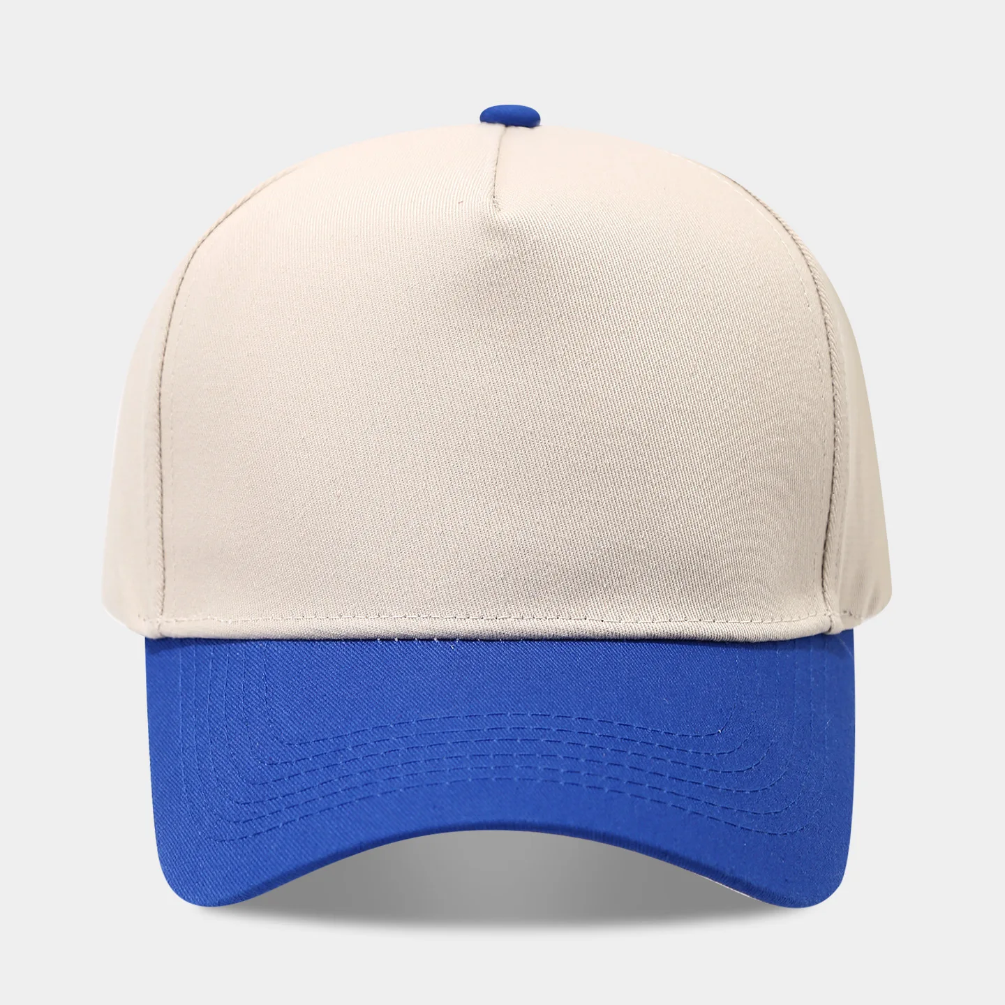 New Color Blocked Five Panel Baseball Cap For Women Fashionable And Casual Sun Hat For Men Truck Driver Cap Trendy And Versatile
