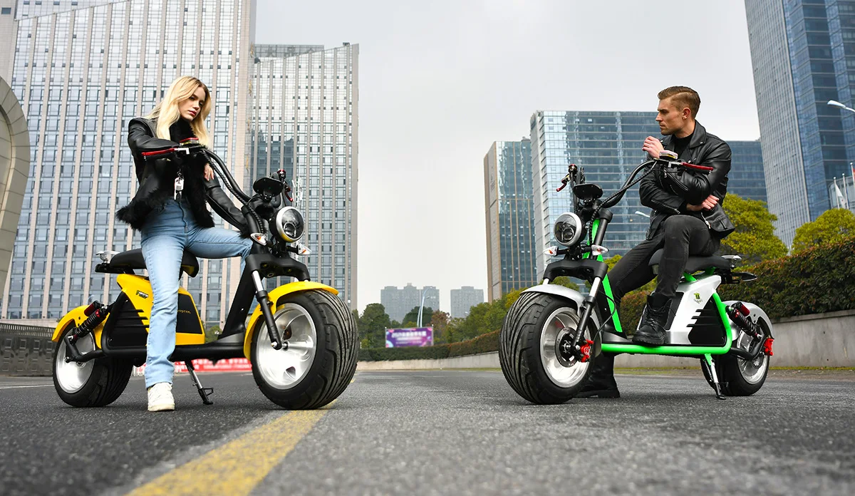Sportsters Electric Lithium Battery 60V30A3000W City Coco Scooter Bobber Adult Travel Chopper Electric Scooter