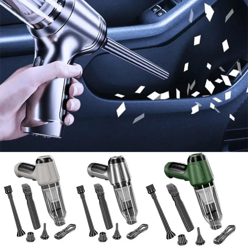 

3 in 1 Car Wireless Vacuum Cleaner 9000Pa 120W Blowable Cordless Handheld Auto Vacuum Home & Car Dual Use Mini Vacuum Cleaner