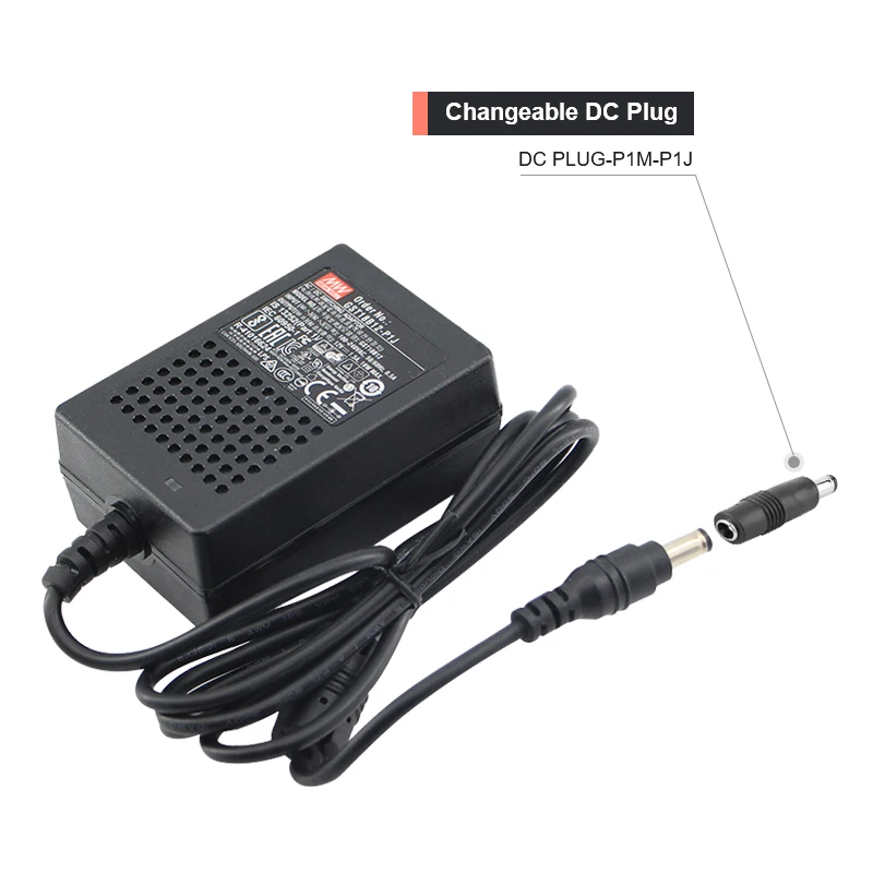 Рисунок 6 - Meanwell адаптер DC -PLUG -R7BF/P1M/P1J