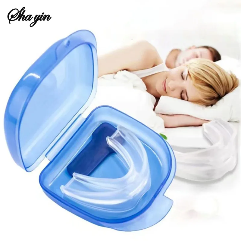 Teeth Bruxism Sleeping Apnea Guard Anti Snoring Bruxism Mouth Guard Snoring Device Bruxismo Mouth to Stop