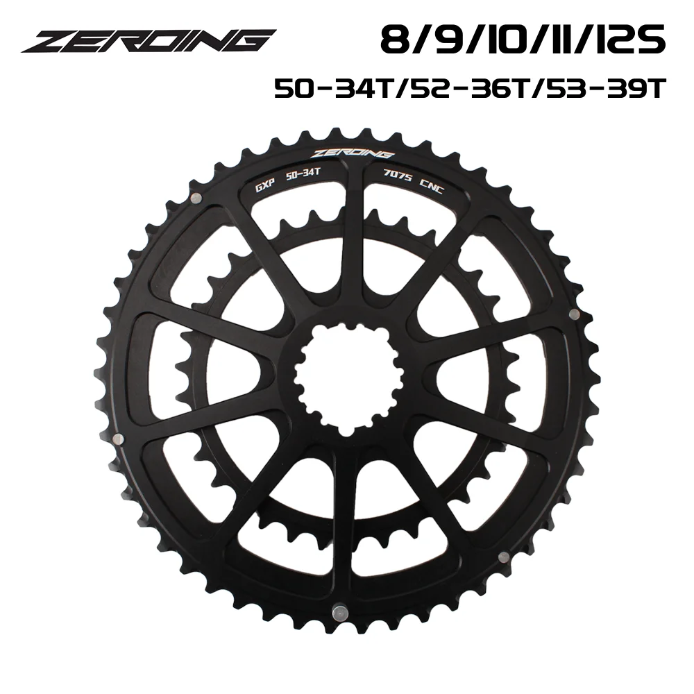 Double Chainring Gxp Road Bike Chainring Bicycle Sprocket Bicycle