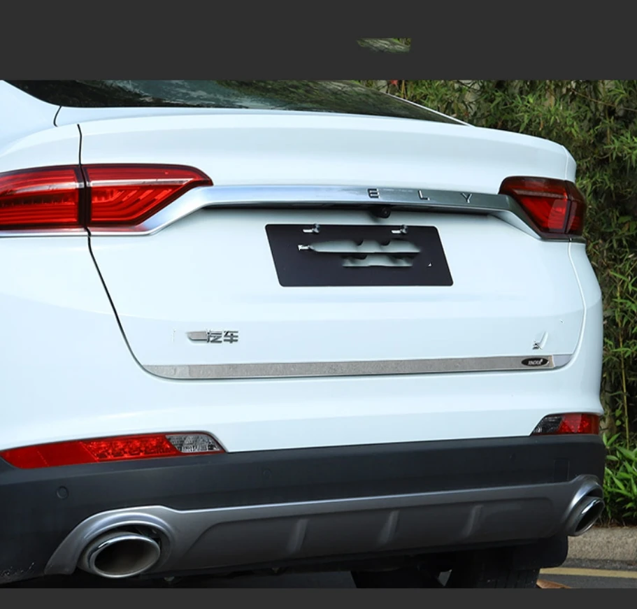 

Крышка багажника, крышка багажника, отделка багажника, дверная ручка, молдинг, украшение для багажника Geely Tugella Xingyue FY11 2019 2020 2021, аксессуары