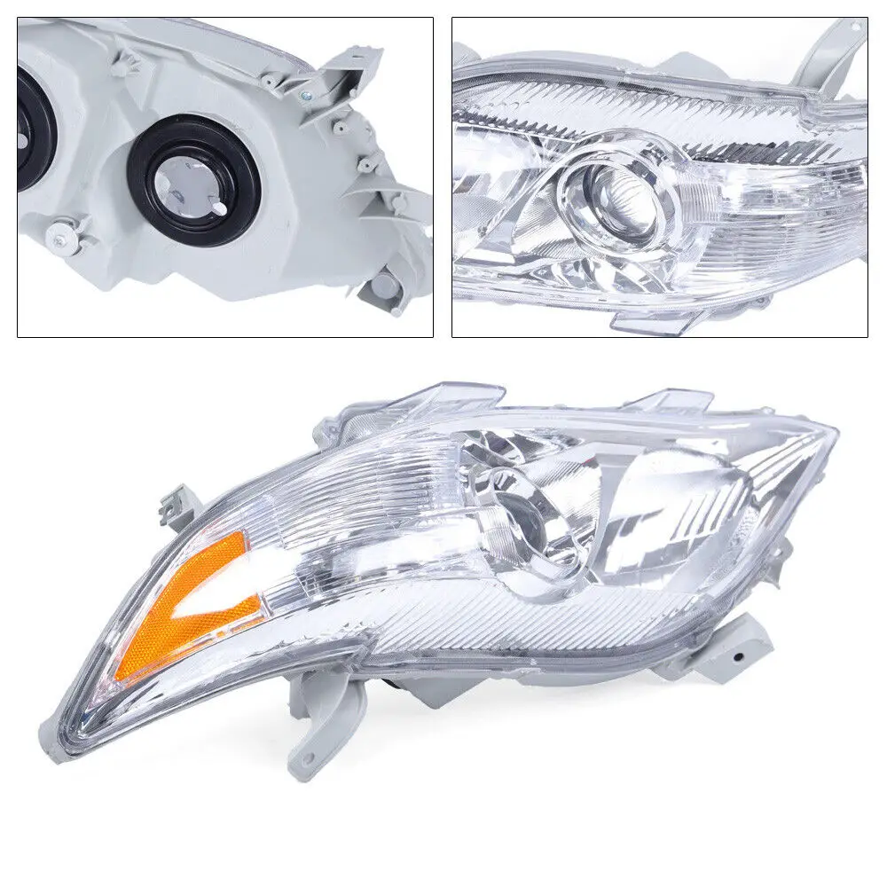 

Halogen Headlight Left Side Headlamp Fit for 2010-2011 Toyota Camry LE SE XLE