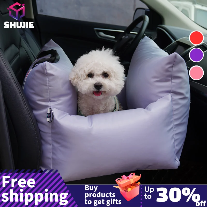 

Pet Carrier Car Seat Pad with Safety Belt Cat Puppy Bag Safe Carry House Dog Seat Bag Basket Pet Car Travel Product