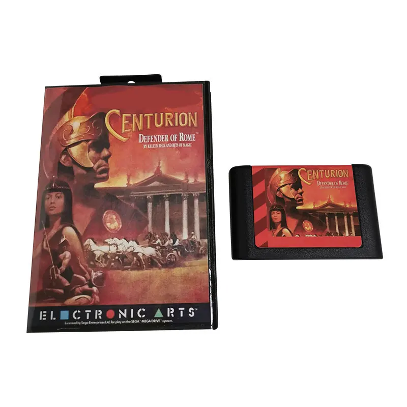 Centurion Defender Of Rome Md Game Card Per Mega Drive Per Sega Genesis E Per Console Originale