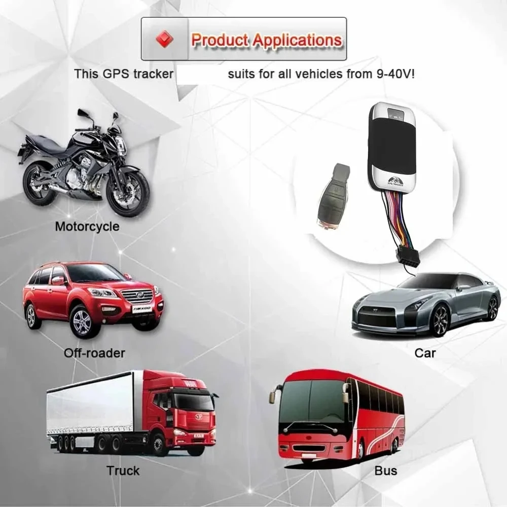 2G Car GPS Vehicle Tracker GSM GPS Locator TK303 Waterproof IP66 Remote Control Cut Off Engine Geofence Free Web APP