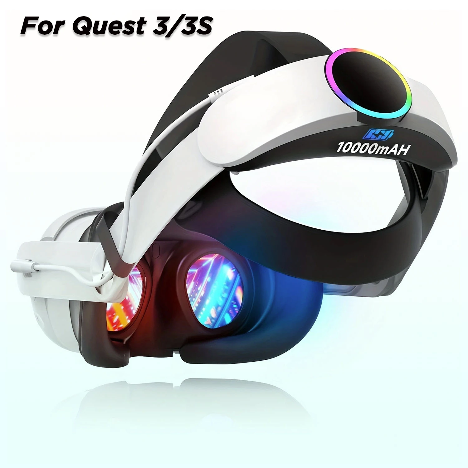  Quest3•Strap Batteryセット Amazon.com: T3 Plus Battery Head Strap for Meta Quest 3