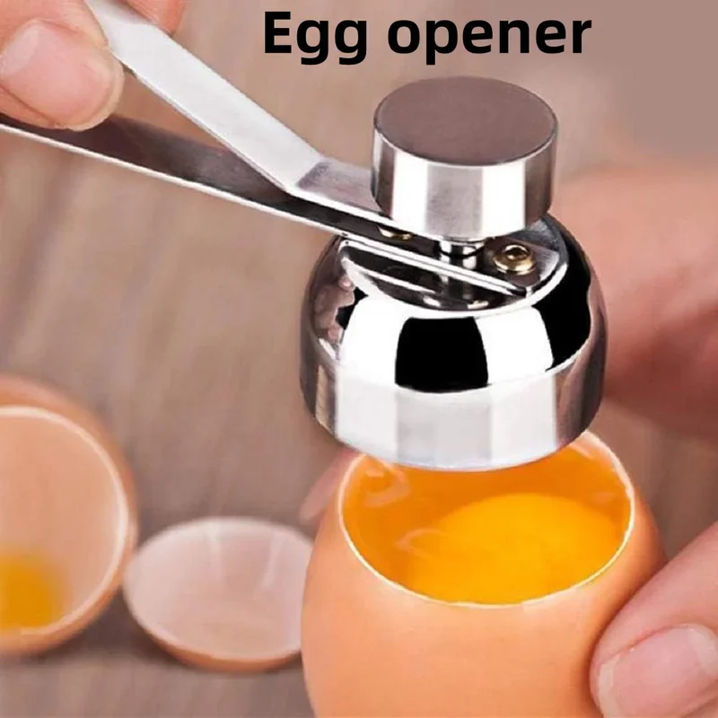 Egg Opener Stainless steel Creative eggshell separator 1pc egg shell opener,egg opener