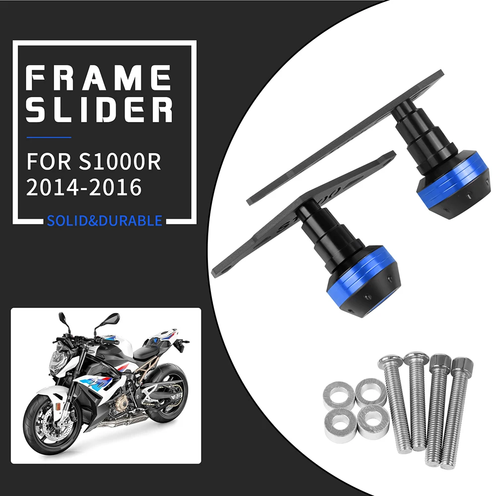 

S1000R Motorcycle Falling Protection Frame Sliders Crash Pad Falling Protector For BMW S1000R S 1000 R S1000 R 2014-2016