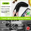 Travel Neck Pillow Stuffable With Clothes,Stuffable Neck Pillow For Traveling,Fillable Neck Pillow Extra Storage 5