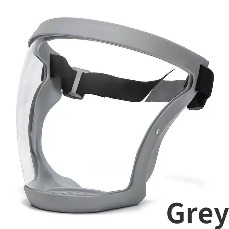 Work Protection Mask Full Face Protector Shield Transparent Facial Protector Face Protective Screen Kitchen Accessories Gadgets face shield mask