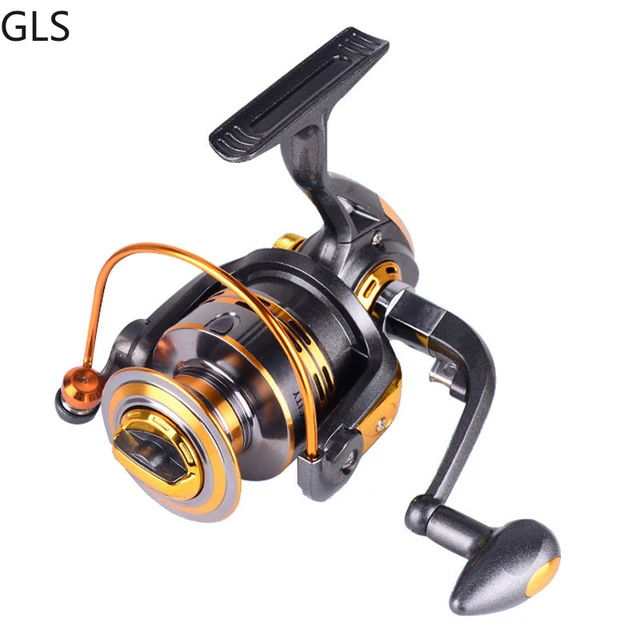GLS High Quality Freshwater Trout Folding rocker Spinning Fishing Reel  Ultra Light Wearable Fishing Wheel