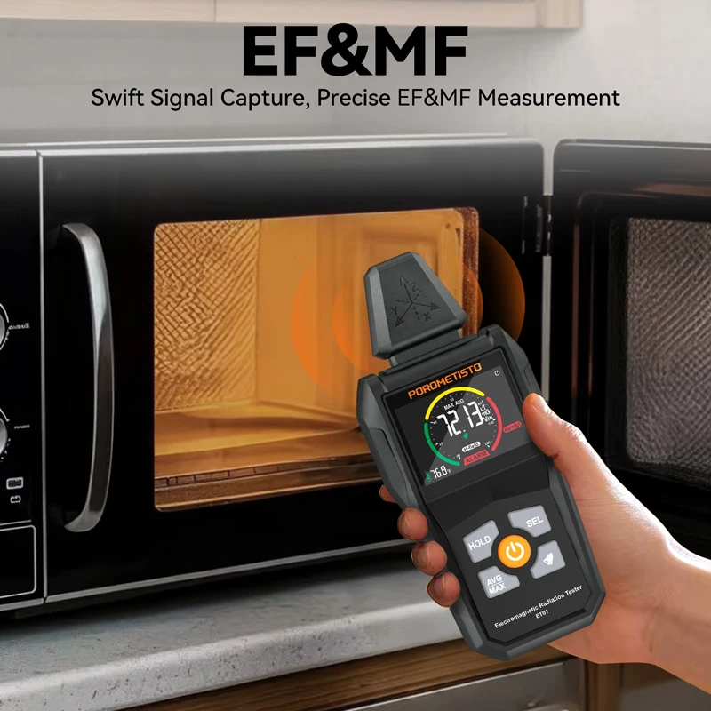 รูปสินค้า เครื่องวัดสนามแม่เหล็กไฟฟ้า EMF Meter ความแม่นยำสูง