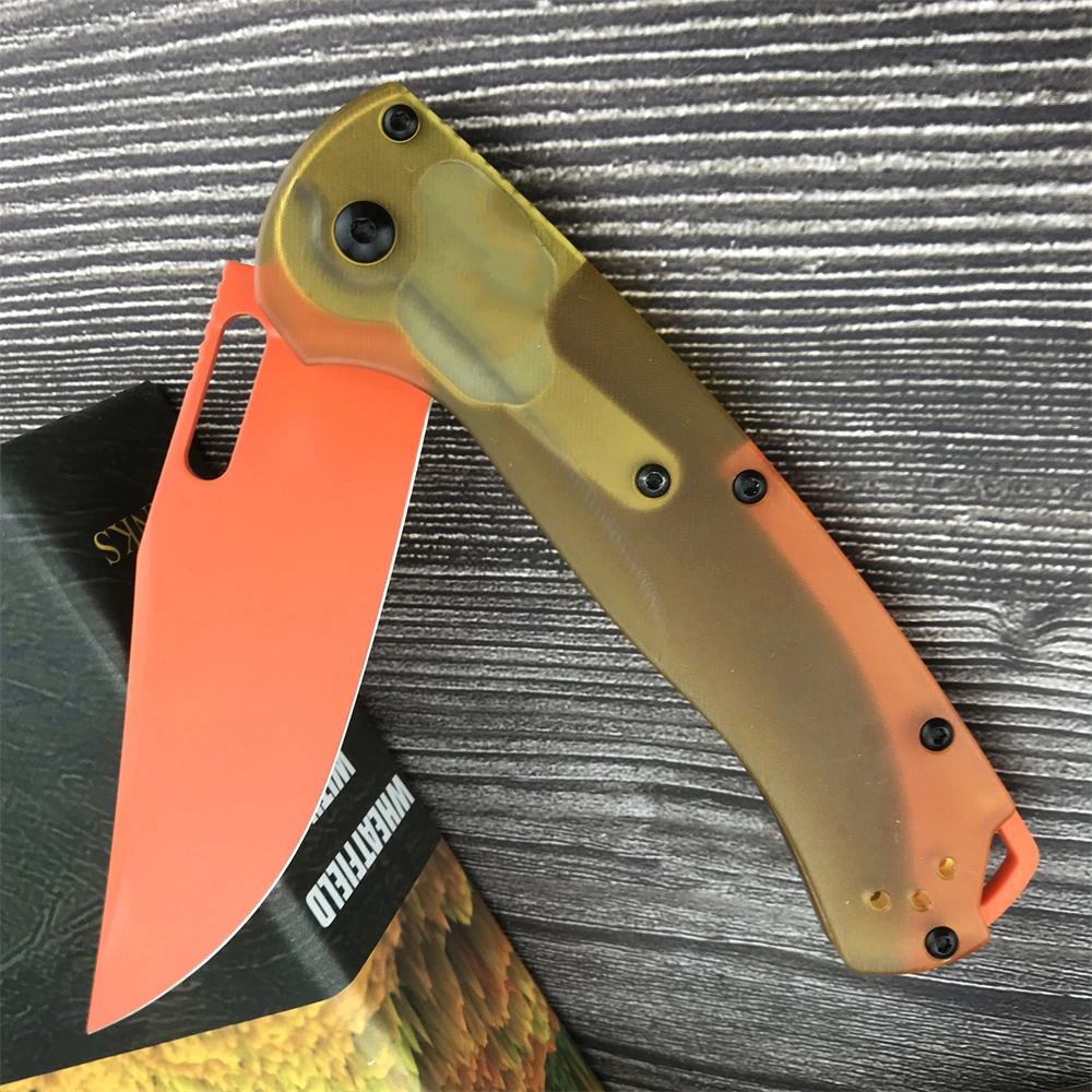 

BM Taggedout 15535 Pocket Folding Knife Clip-point Satin Blade Pei Handle EDC Outdoor Survival Tactical Defense Hunting Tools