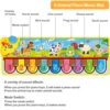 Musical Mats with Music Sounds, Musical Toys Floor Piano Keyboard Mat Carpet Animal Blanket Touch 3