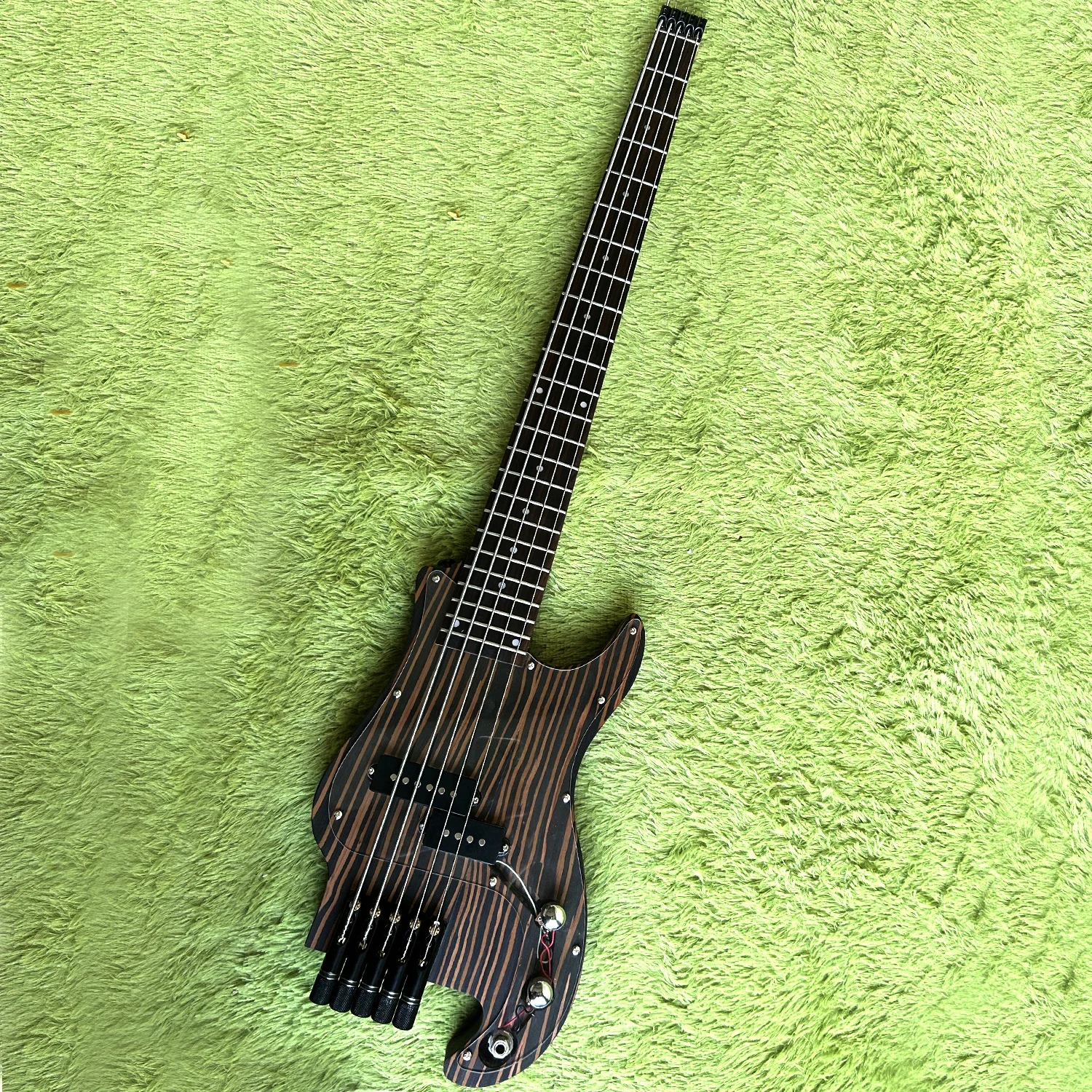 Musoo brand 5strings electric travel bass headless bass - AliExpress
