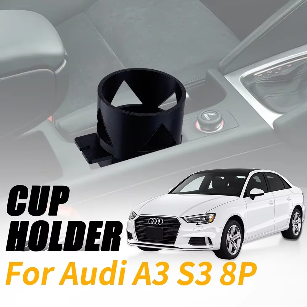 Grille D'Aération Pour Audi A3/S3 8P (2008-2012) - Noir Chromé, ABS | Remplacement Direct, Installation Facile