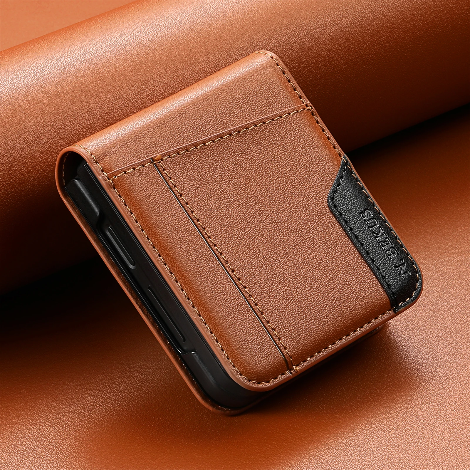 Leather Wallet Phone Case with Card Slots - Protective and Stylish Cover