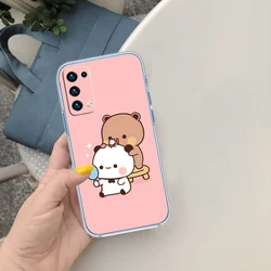 Transparent Protective Phone Case with BUBU DUDU Design for LG K61 (T1)
