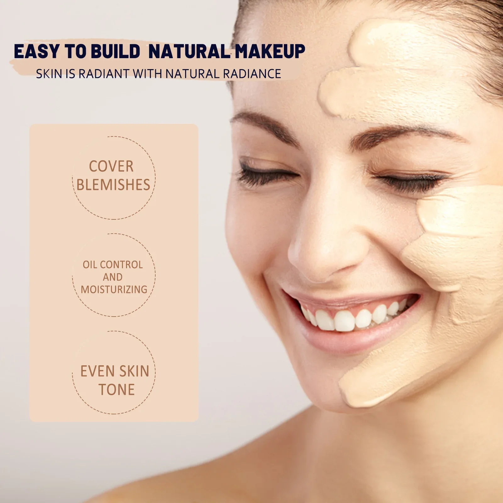 Waterproof Makeup Concealer CC Cream