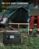 Portable Power Station 2400W 1843.2Wh Solar Generator LiFePO4 (LFP) Battery(4800W Surge) 2 Hours Fast AC Charging 5