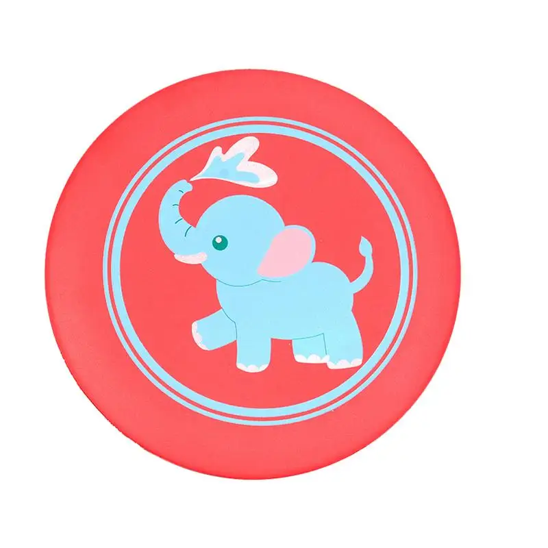 

Красочный летающий диск, уличная игрушка с животным рисунком, уличные конкурентоспособные игры на открытом воздухе для мальчиков, Спорт на открытом воздухе и игры для детей