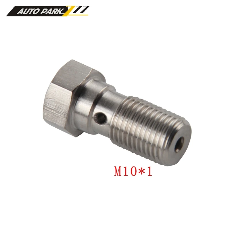 AN3 Motorcycle Hydraulic Brake Oil Hose Line Banjo Fitting m10x1 stainless Steel 10mm brake oil connector