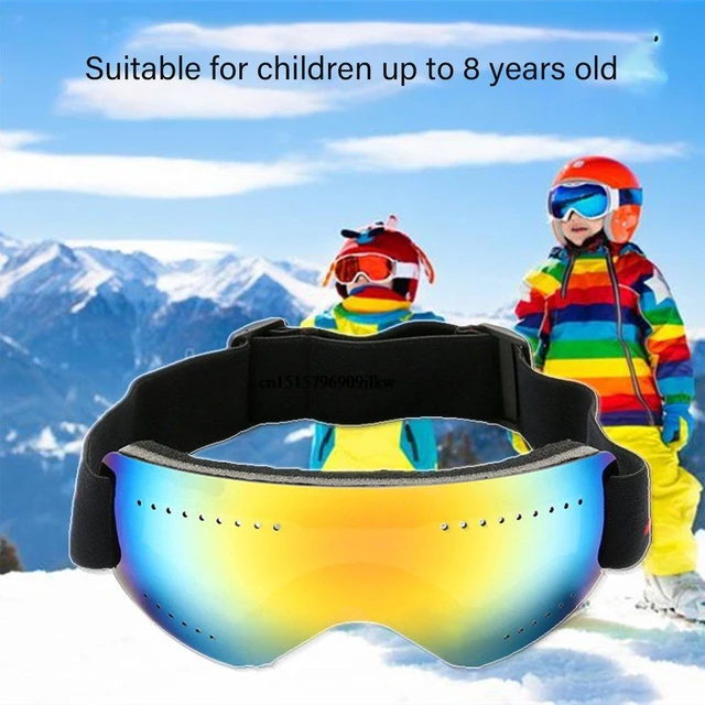 Lunettes de Ski pour enfants de 4 à 14 ans, Double couche, Anti-buée, de  grande taille, pour le Snowboard, les Sports d'hiver en plein air -  AliExpress