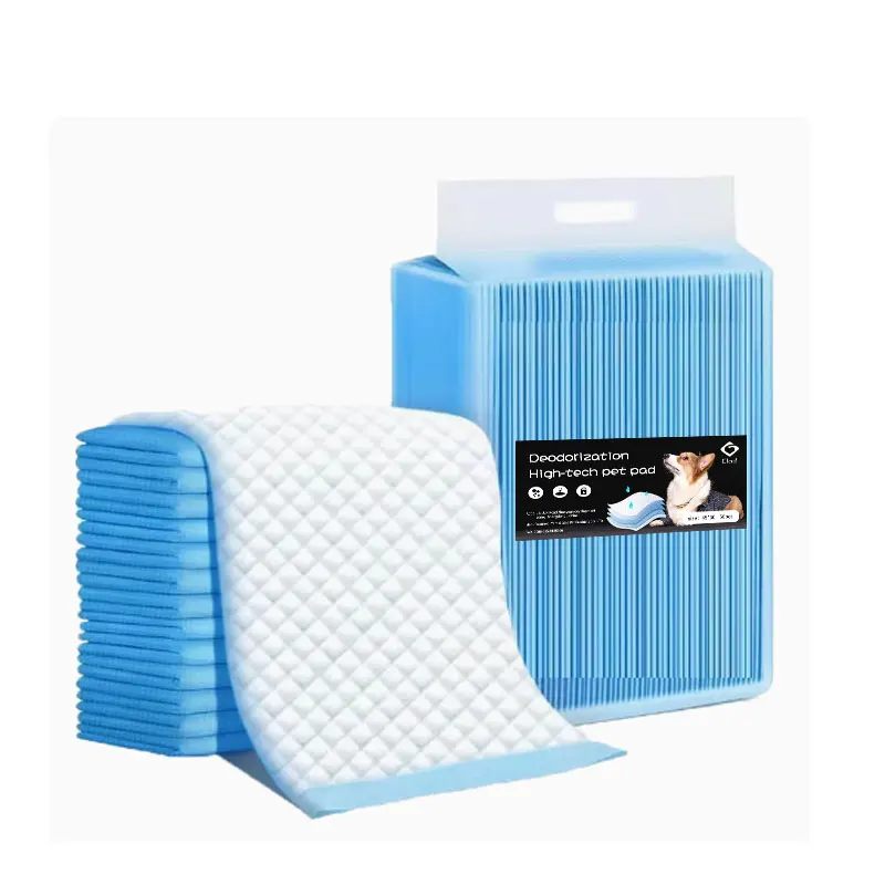 100PCS 33*45 Dog Pee Training Pads Super Absorbent & Leak-Proof Disposable Pet Piddle and Potty Pads for Puppies Cats Rabb