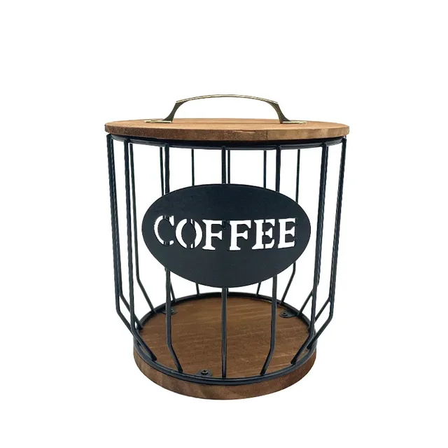 캡슐 커피 애호가를 위한 필수품: 범용 커피 캡슐 보관 바구니