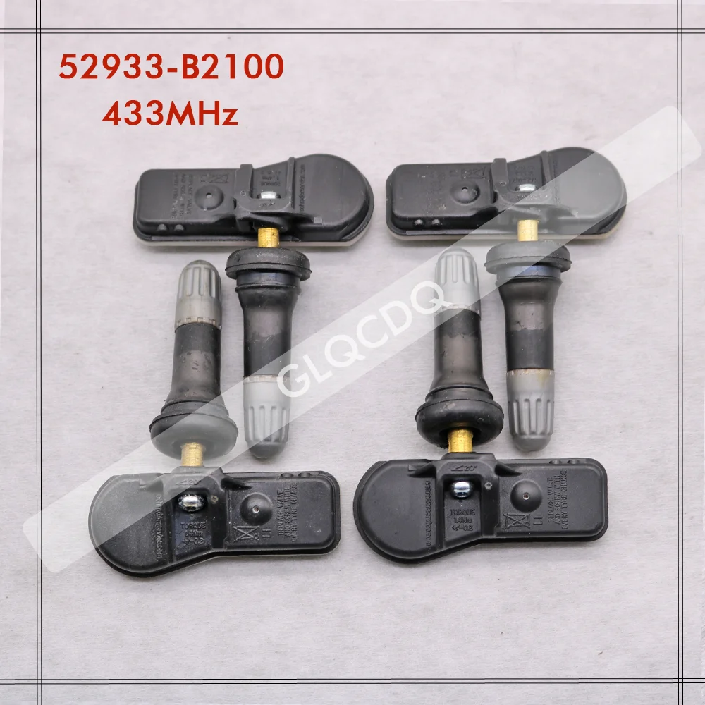 Sensore Tpms Per Hyundai I10 (Ia) 2013-2019 Sensore Pressione Pneumatici Hyundai Tpms 433Mhz 52933-B2100 52933 B2100