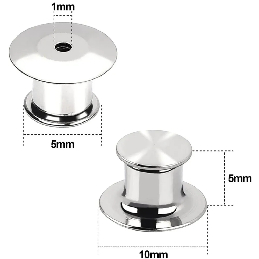 10/20pcs kov aretace špendlík couvat aretace špendlík keeper obejmout DIY opora brož klopa bezpečnosti držet zamknout šperků vytváření příslušenství