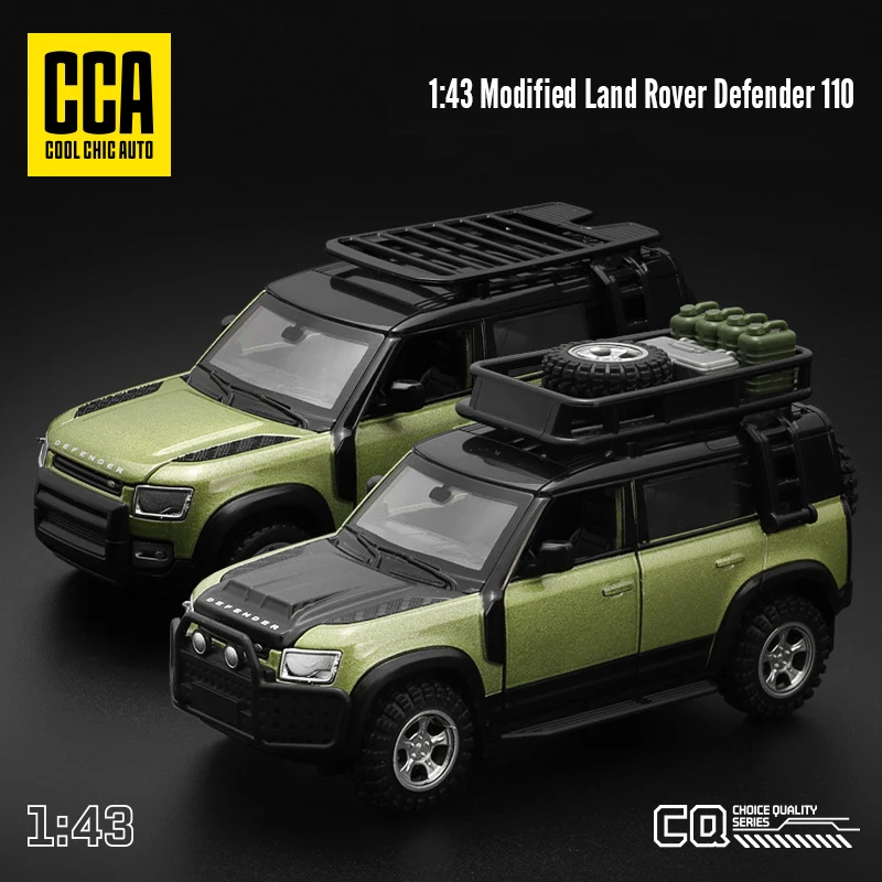 1:43 Land Rover Defender 110 Assembled Version Alloy Car