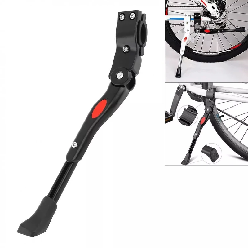 Bike aluminium alloy Stand Footrest Bicycle Kickstand Support