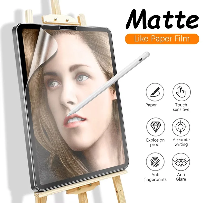 Matte Finish Screen Protector for Apple iPad - Premium Quality for Enhanced Durability and Glare Reduction