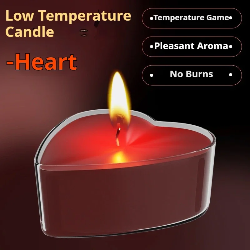 Low Temperature Sex Candles BDSM Low Heat Massage Candles Romantic Passion Play Wax for Adult Erotic SM Dols Toys