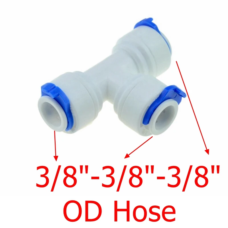 Dual-Way Quick Connect Elbow for Water Filtration Systems