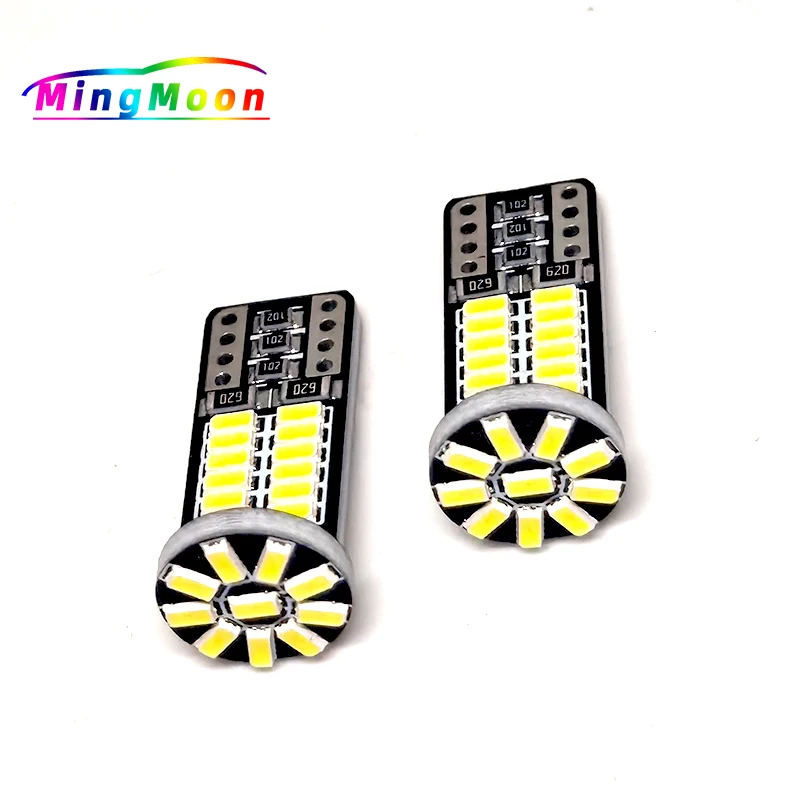 LED �� ���� ����, ���� ����, �ڵ� ��ȣ ����, ��� LED ����, ĵ���� 3014, 34SMD, 12V, 6000K, 194 168, W5W, T10, 100 ��