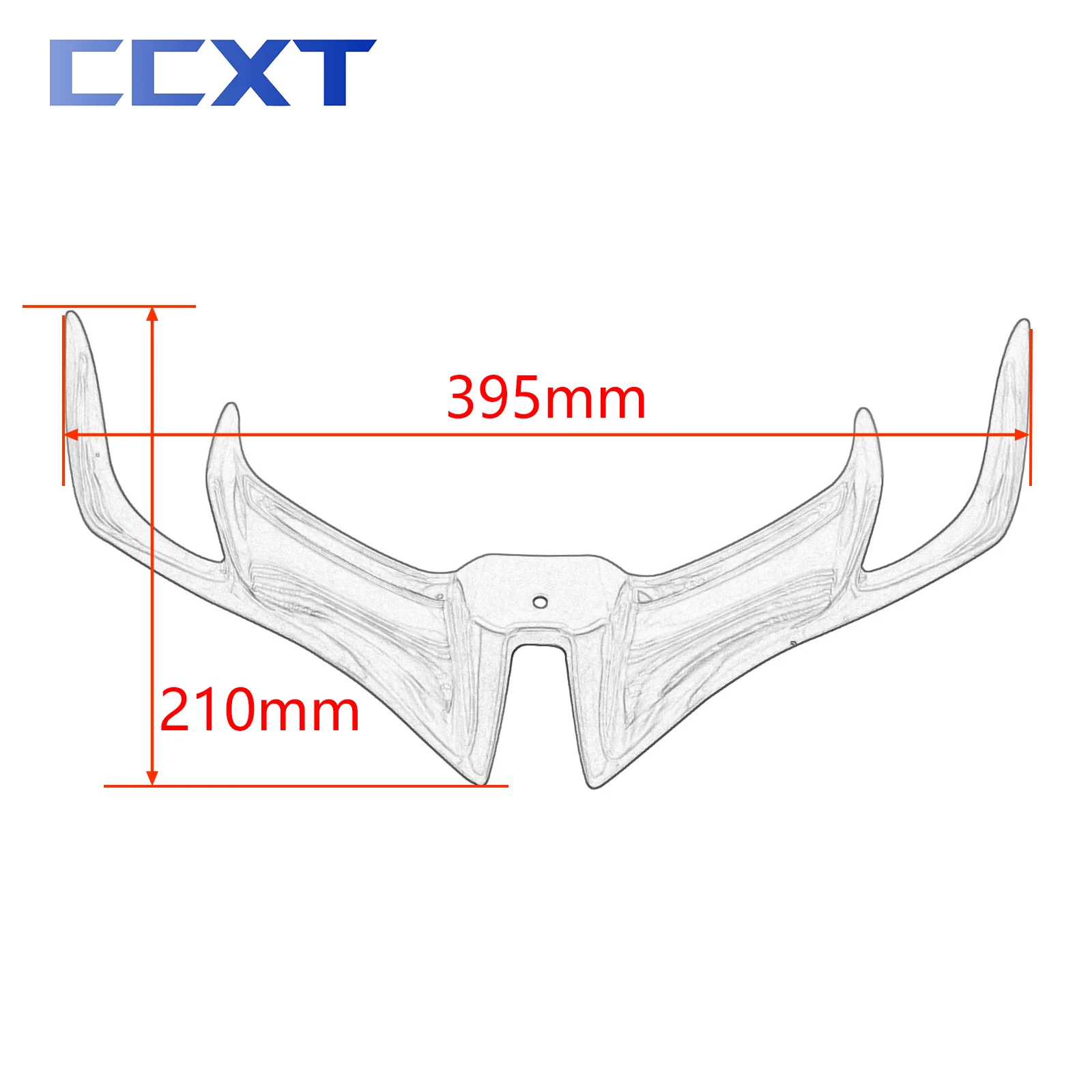 Motorcycle Fairing For Yamaha YZF R15 V3.0 For BAJAJ Pulsar RS 200 RS200 Motorcycle Spoiler Stationary Wing Ailerons ABS