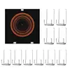 10pcs Acrylic Record Display Stand Shelf Clear Wall Mounted Vinyl Record Holder Floating Shelves LP Record Album Storage Rack 1