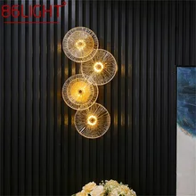 

86LIGHT Postmodern Sconces Lamp Luxury Creative Round Design LED Indoor Light Fixtures Wall Mount