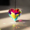 Suncatcher Heart Pendant Rainbow Crystal Window Hanging Prism Home Decoration Lovers Valentine's Day Gifts 5