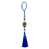 Turkish Blue Evil Eye Amulets Wall Hanging Pendant Home Decor Owl Tassel Ornament Home Car Protection Good Luck Blessing Gift 1