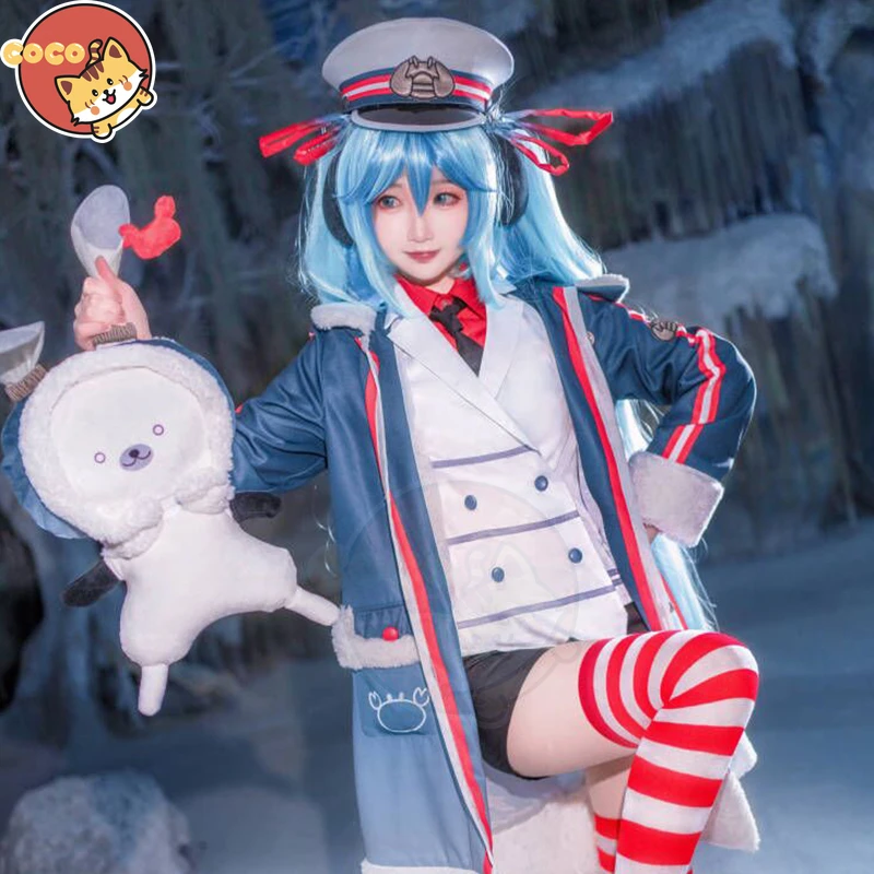 Cocos Ss Vocaloid 22 Snow Miku Cosplay Disfraz Miku Uniforme Capitan Cangrejo Snow Miku Disfraz Lindo Lolita Para Ninas Mujer Aliexpress Cocos Ss Vocaloid 22 Snow Miku Cosplay Disfraz Miku Uniforme Capitan Cangrejo Snow Miku Disfraz Lindo Lolita Para Ninas Mujer Aliexpress